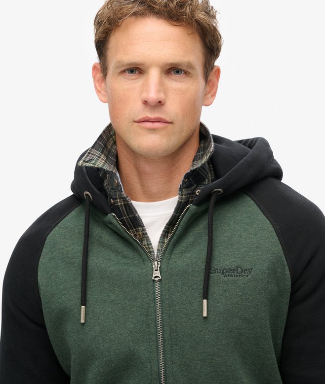 Essential Baseball Zip Hoodie