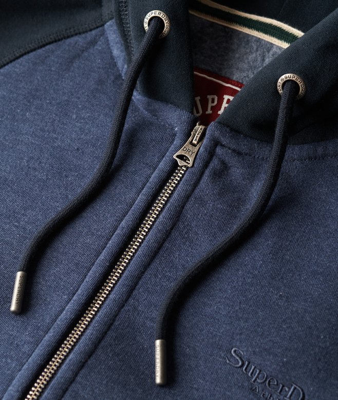 Essential Baseball Zip Hoodie