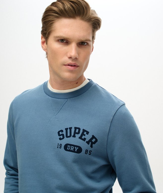 Athletic Printed Sweatshirt