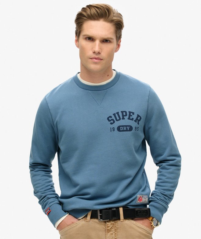 Athletic Printed Sweatshirt