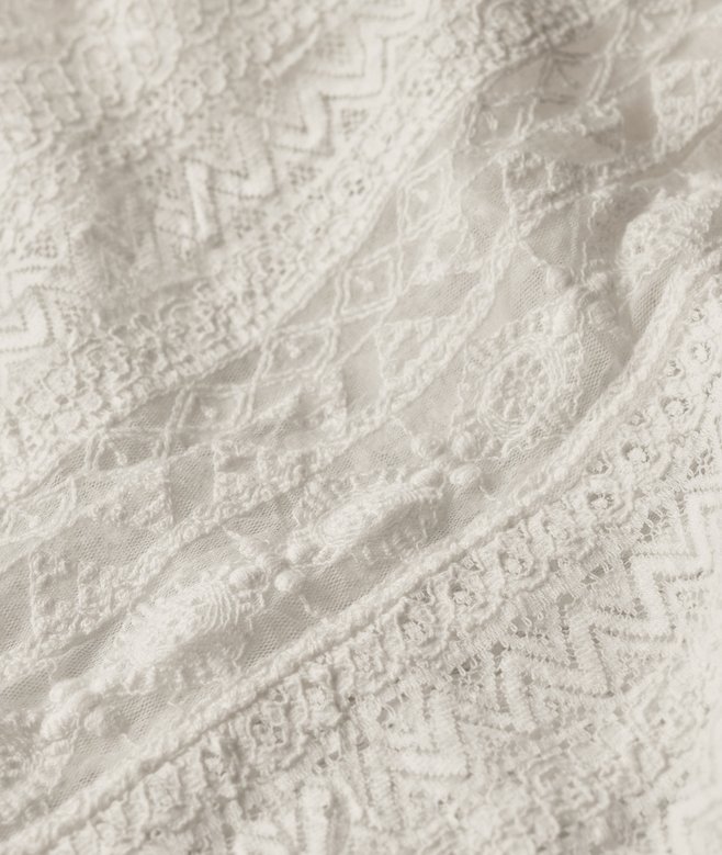 All Lace Midi Dress