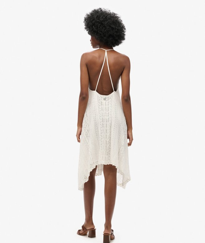 All Lace Midi Dress