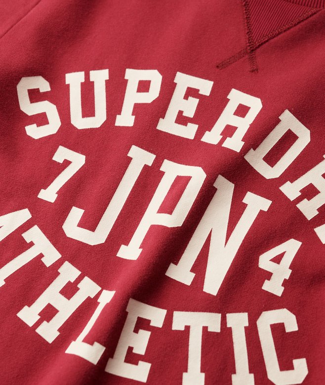 Athletic Printed Sweatshirt