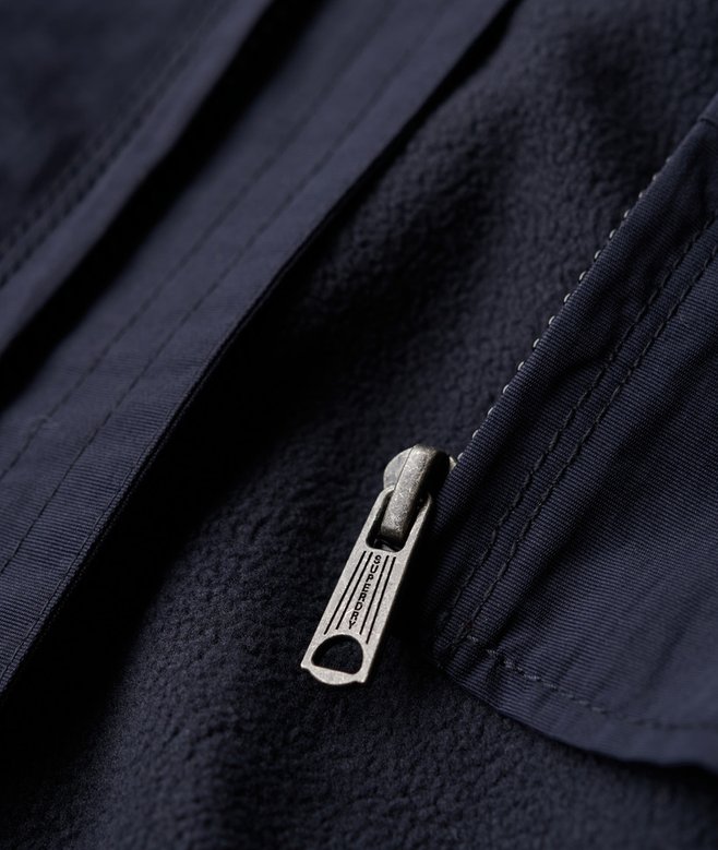 Surplus Nylon Hooded Bomber Jacket