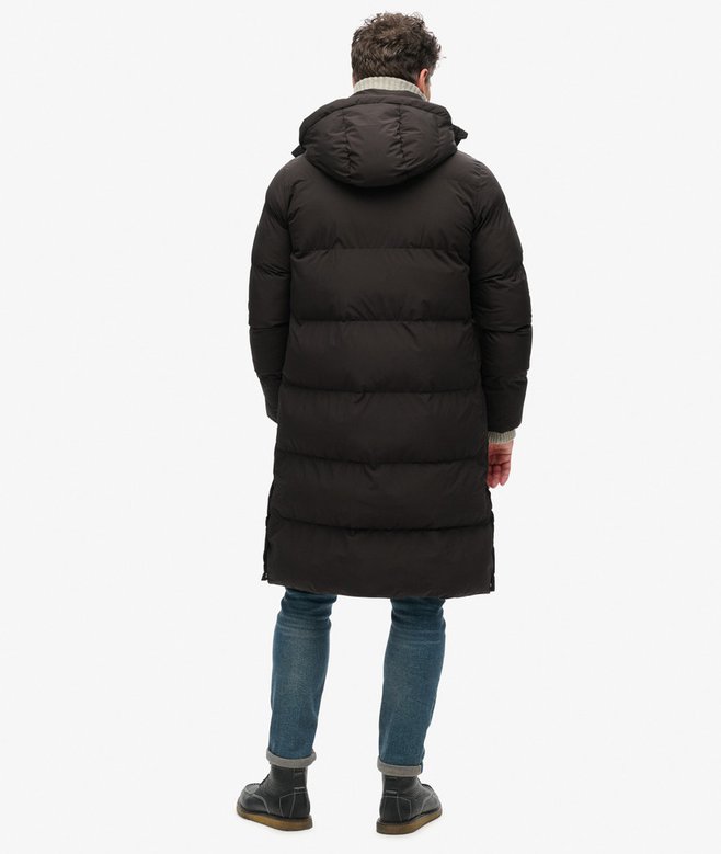 Longline Hooded Puffer Coat