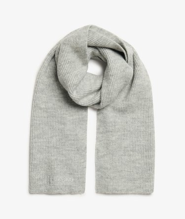 Soft Rib Knit Scarf Image 1