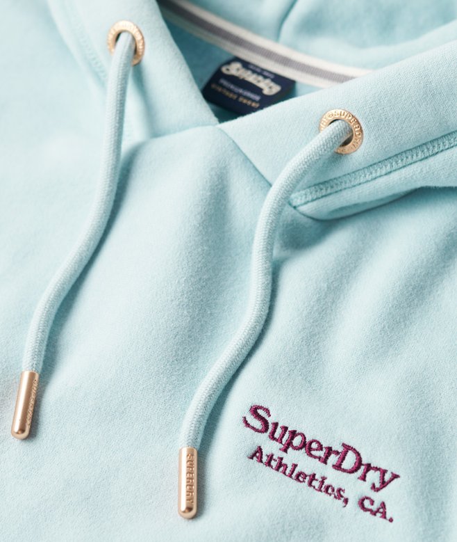 Femme Sweat À Capuche Doublé Borg Taille Superdry en coloris Bleu Femme Sweat À Capuche Doublé Borg Taille Superdry en coloris Bleu