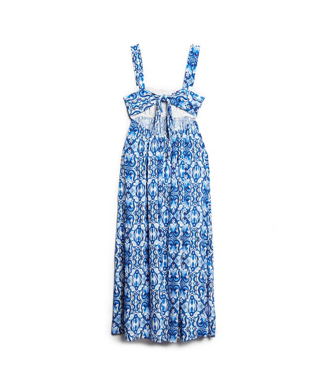 Tie Back Maxi Dress