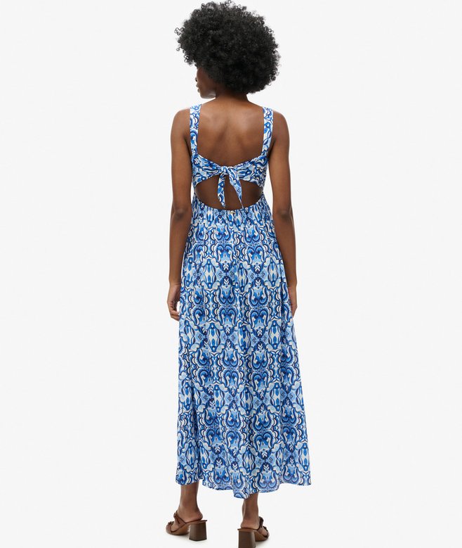 Tie Back Maxi Dress