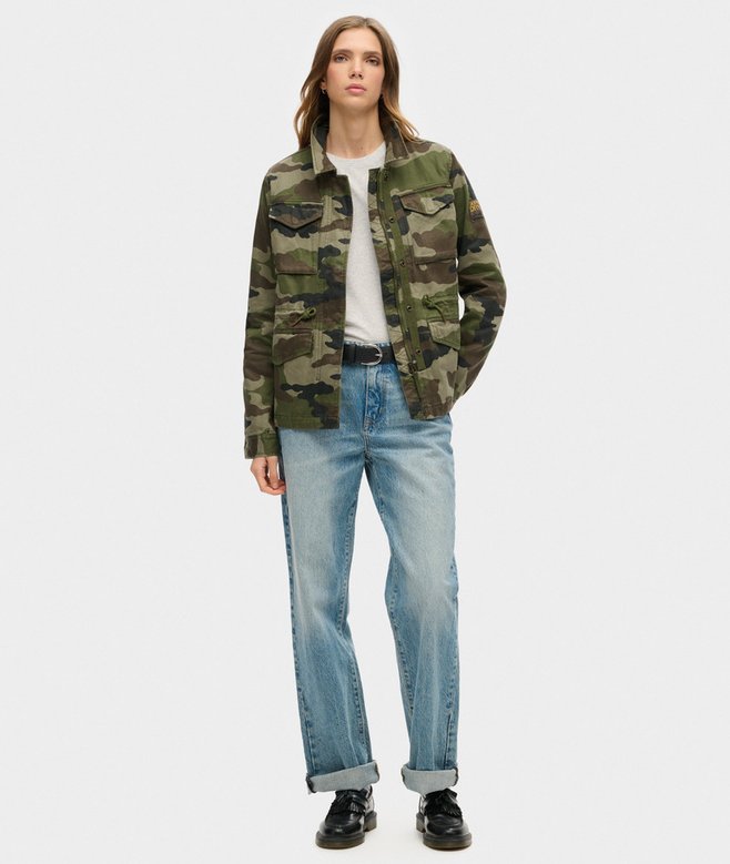 Embroidered M65 Military Jacket