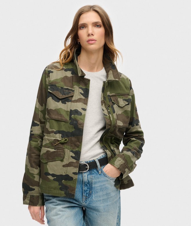 Embroidered M65 Military Jacket