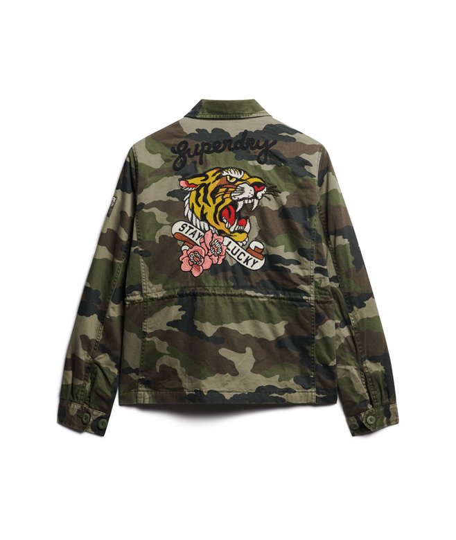 Embroidered M65 Military Jacket