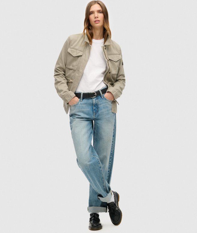 Embroidered M65 Military Jacket