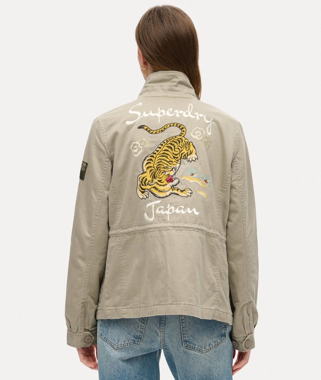Embroidered M65 Military Jacket