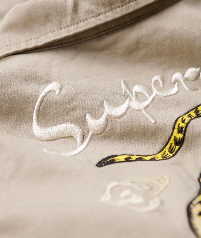 Embroidered M65 Military Jacket