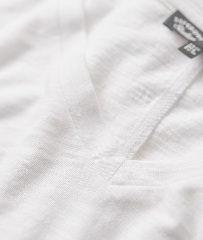 Long Sleeve Jersey V-Neck Top