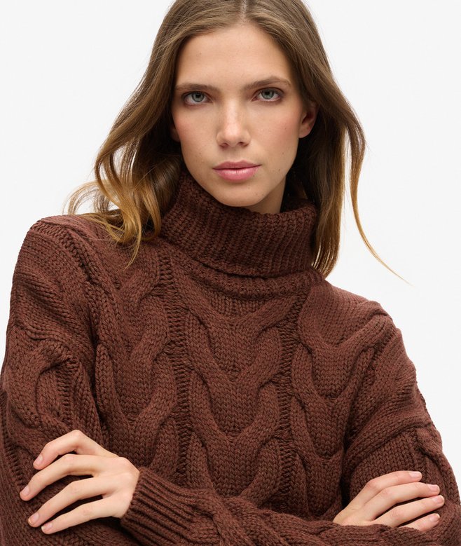 Chain Cable Knit Polo Jumper (5) 4.2 out of 5 stars, 5 reviews More Colours Available Price £32.49 Price reduced from £64.99 to You Save 50%