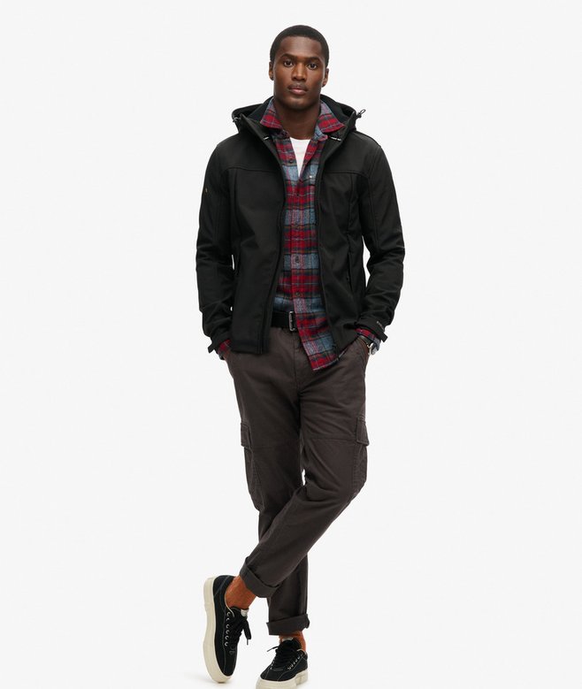 Hooded Soft Shell Trekker Jacket