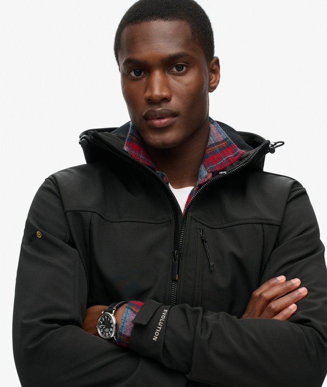 Hooded Soft Shell Trekker Jacket