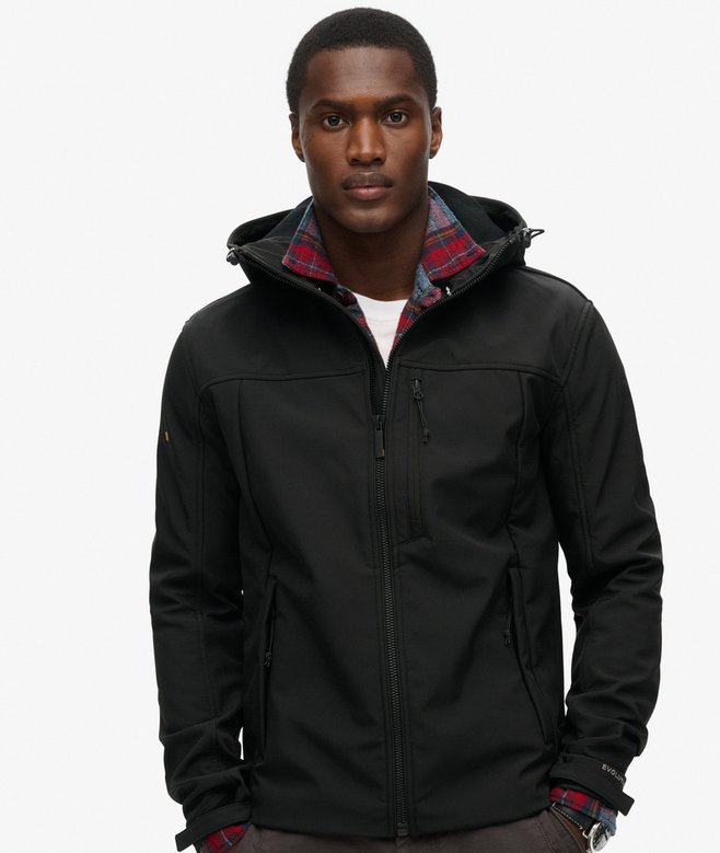 Hooded Soft Shell Trekker Jacket