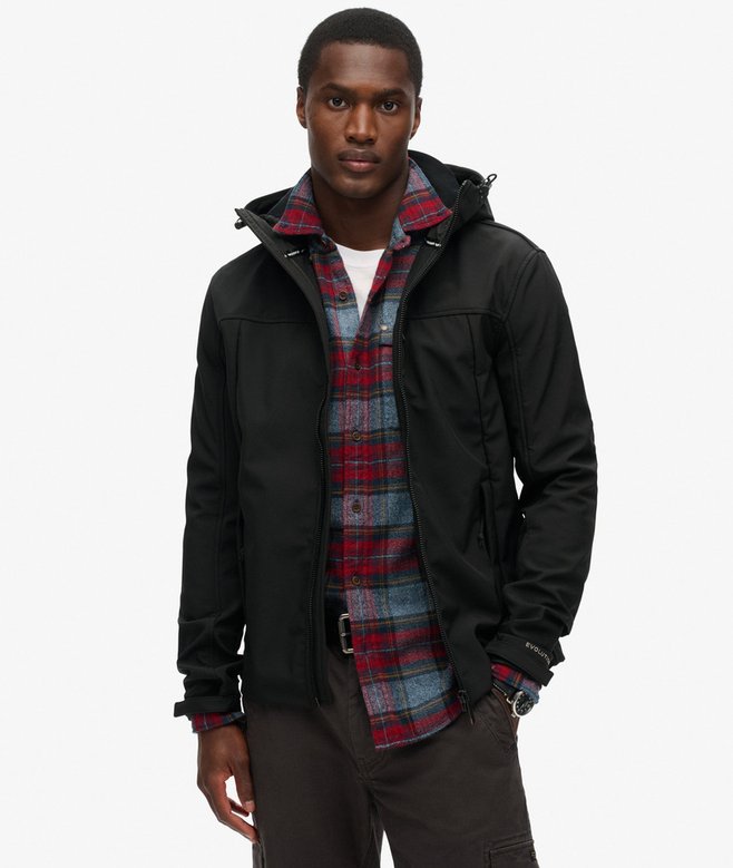 Hooded Soft Shell Trekker Jacket