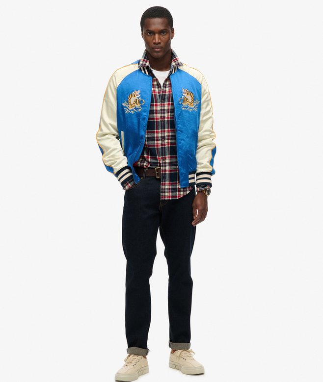 Sukajan Embroidered Bomber Jacket
