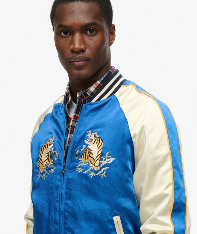 Sukajan Embroidered Bomber Jacket