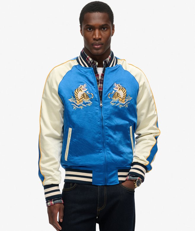 Sukajan Embroidered Bomber Jacket