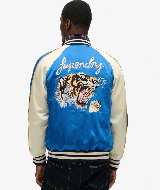 Sukajan Embroidered Bomber Jacket