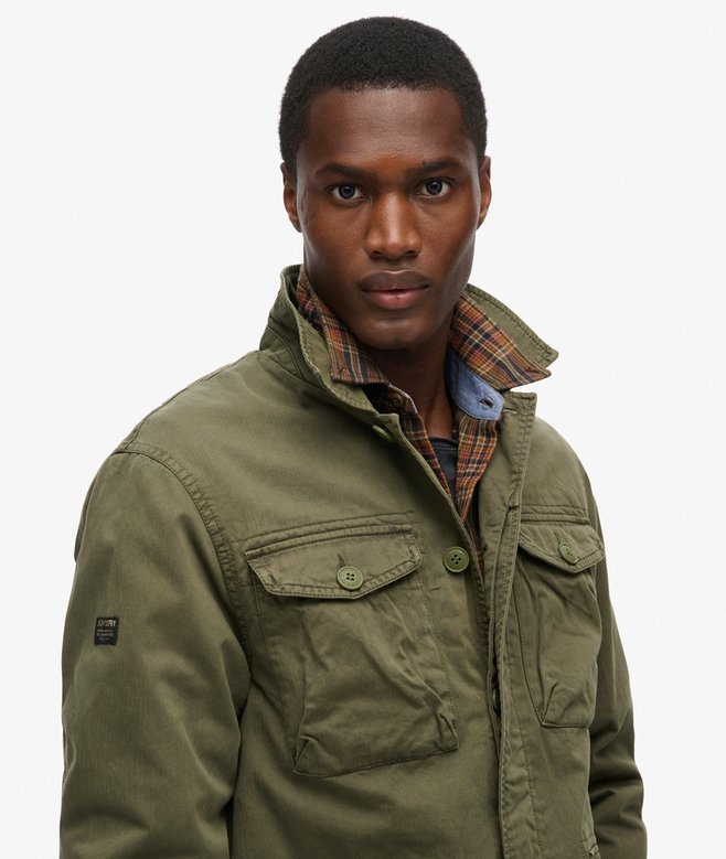 Military M65 Embroidered Lightweight Jacket