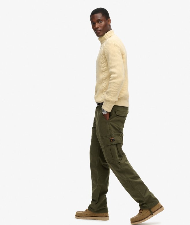 Organic Cotton Baggy Cargo Pants