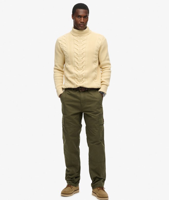 Organic Cotton Baggy Cargo Pants