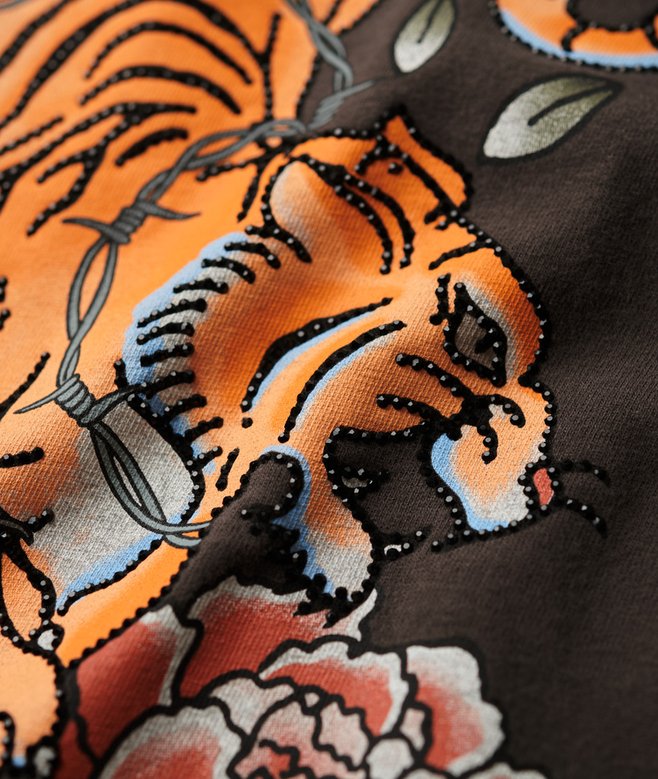 Tattoo Graphic Loose Fit T-Shirt