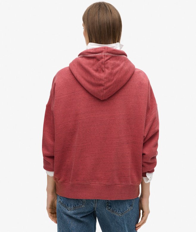 Essential Logo Overdyed Hoodie