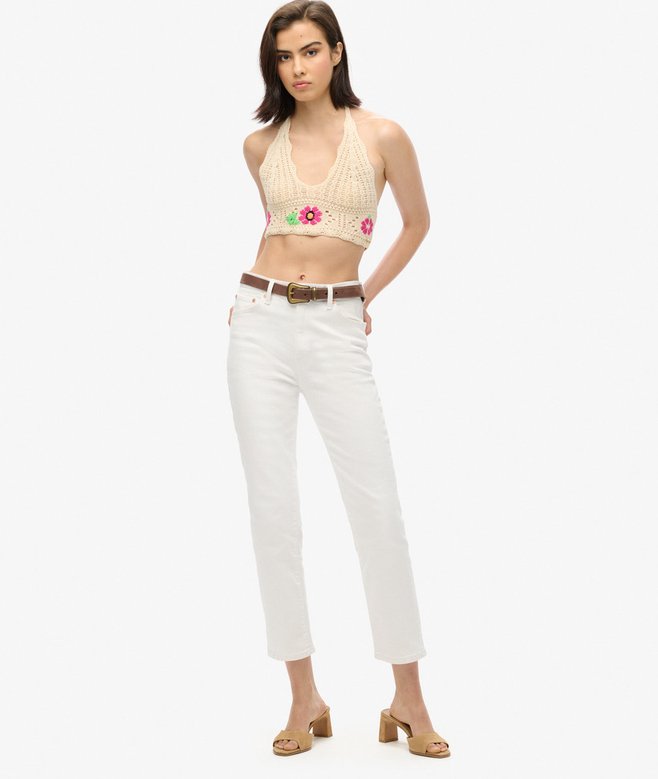 Crochet Flower Bralette
