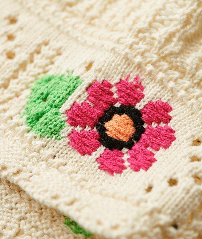 Crochet Flower Bralette