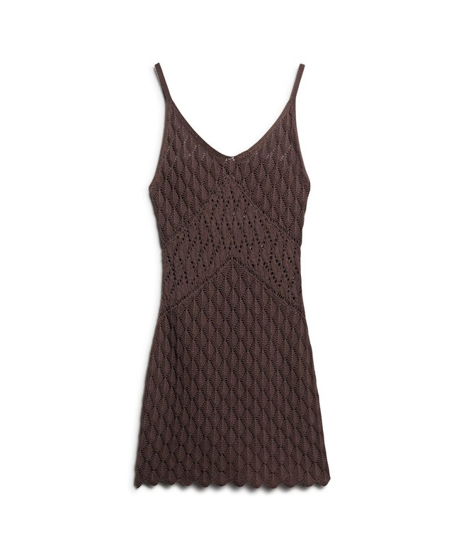 Crochet Cami Mini Dress