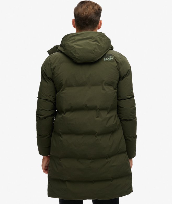 Hooded Longline Padded Jacket