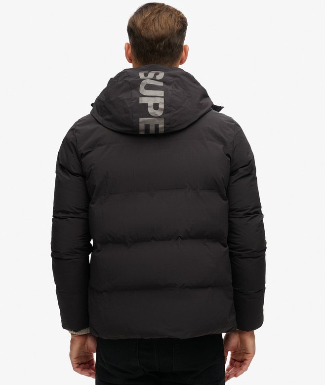 Hooded Boxy Puffer Jacket