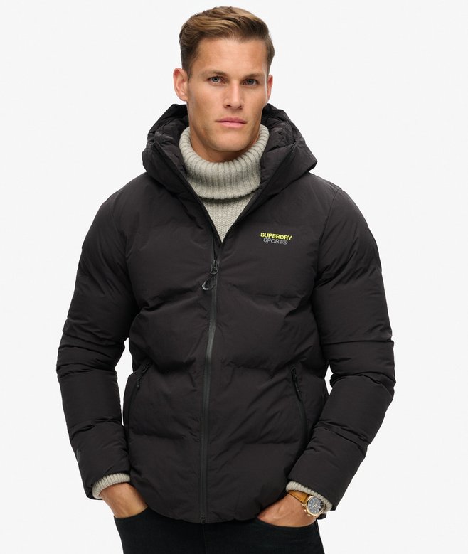 Hooded Boxy Puffer Jacket