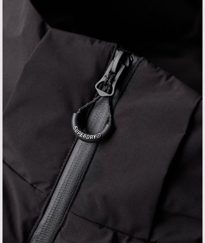 Hooded Boxy Puffer Jacket