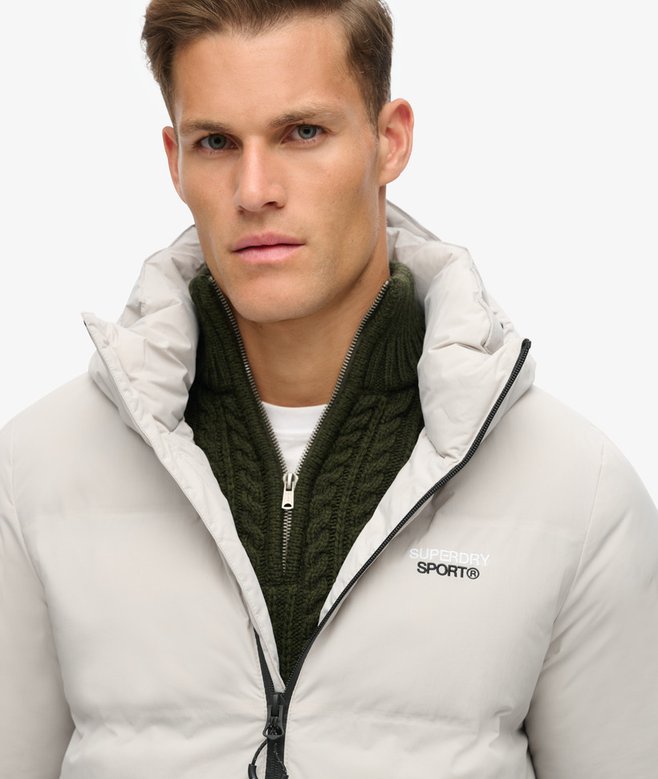 Hooded Boxy Puffer Jacket