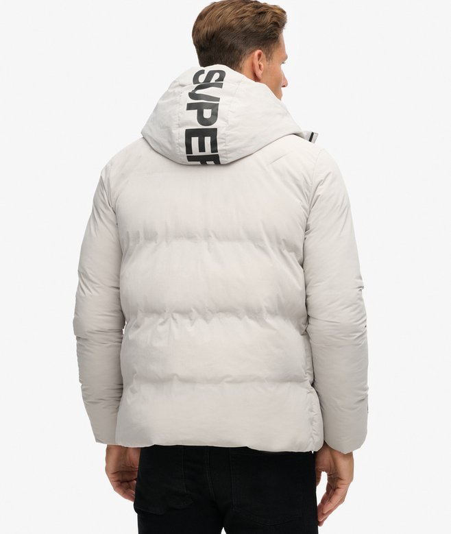 Hooded Boxy Puffer Jacket