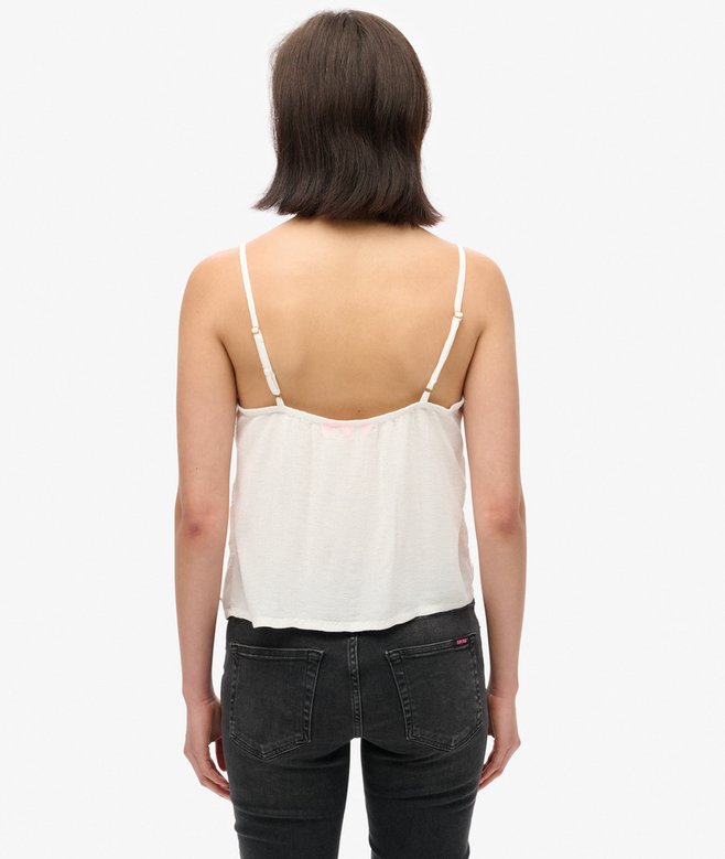 Ibiza Sheer Lace Cami Top