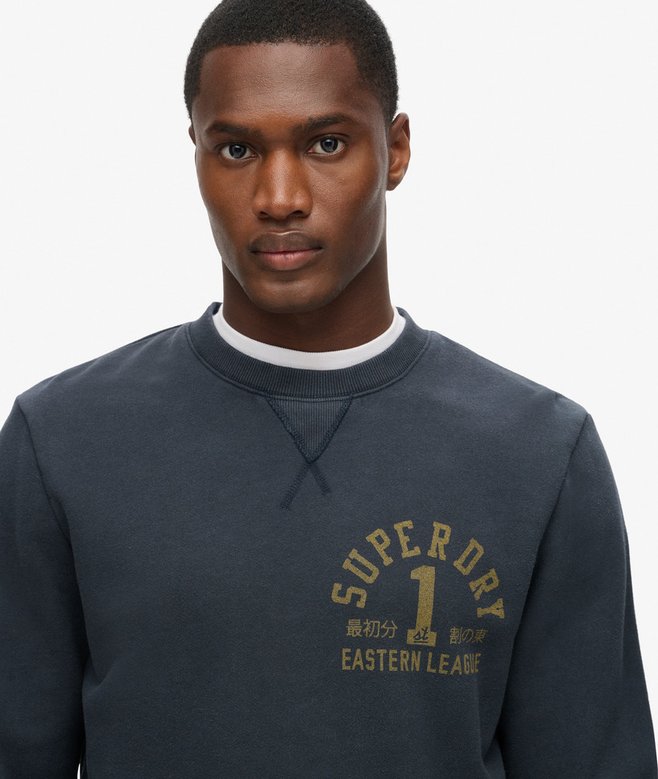 Track & Field Graphic Crew Sweatshirt