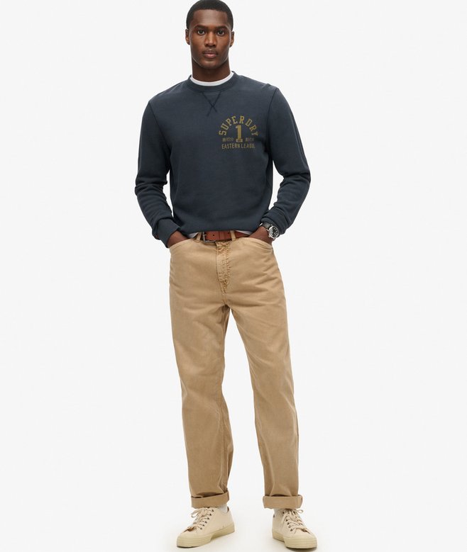 Track & Field Graphic Crew Sweatshirt