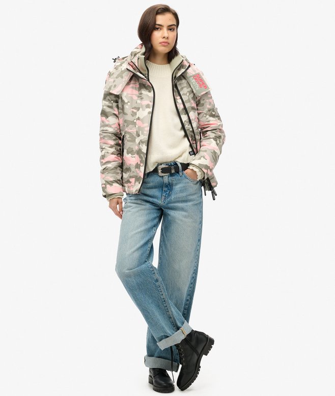 Hooded Mountain Windbreaker Jacket