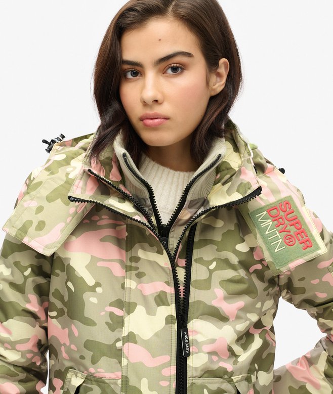 Hooded Mountain Windbreaker Jacket