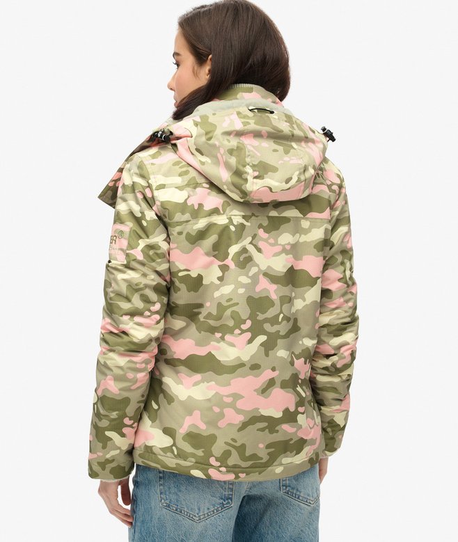 Hooded Mountain Windbreaker Jacket
