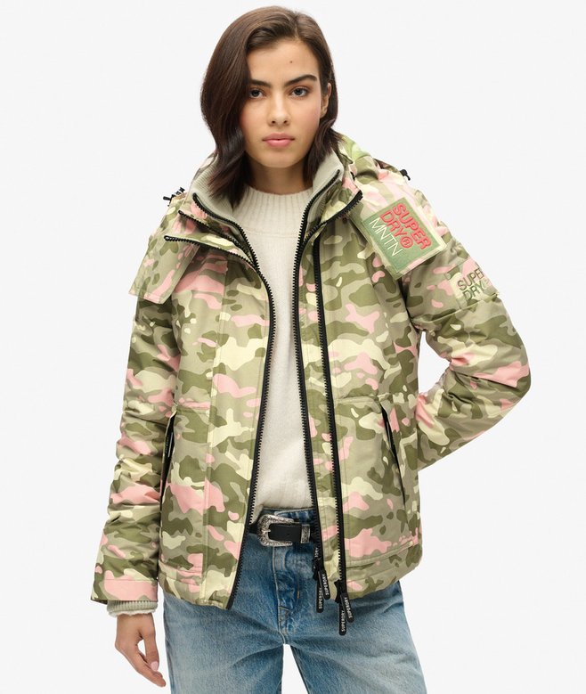 Hooded Mountain Windbreaker Jacket